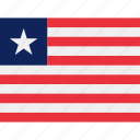 country, flag, nation, world, political, liberia, liberian