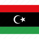 country, flag, nation, world, political, libya, libyan