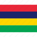 country, flag, nation, world, political, mauritius, location