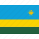 country, flag, nation, world, political, rwanda, rwandan