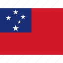 country, flag, nation, world, political, samoa, samoan