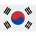country, flag, nation, world, political, south korea, korean