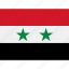 country, flag, nation, world, political, syria, map 