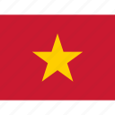 country, flag, nation, world, political, vietnam, asia