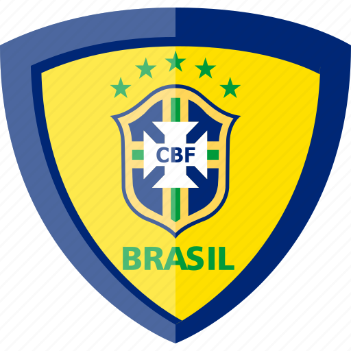 Brazil Team Shield Symbol Vector SVG Icon - SVG Repo