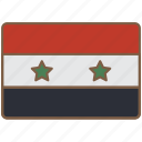 country, flag, international, syria