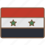 country, flag, international, syria 