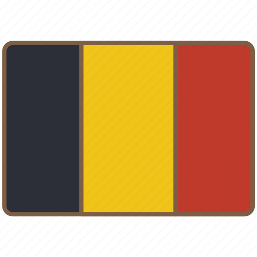 Belgium, country, flag, international icon - Download on Iconfinder