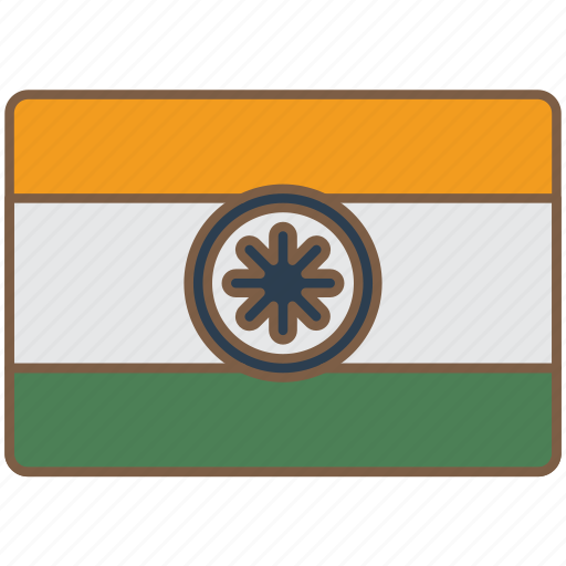 Country, flag, india, international icon - Download on Iconfinder