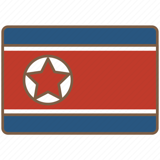 Country, flag, international, korea, north icon - Download on Iconfinder
