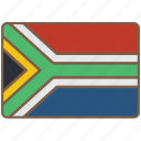 africa, country, flag, international, south