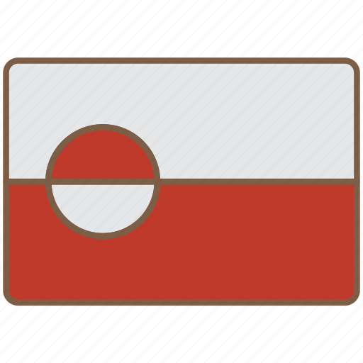 Country, flag, greenland, international icon - Download on Iconfinder