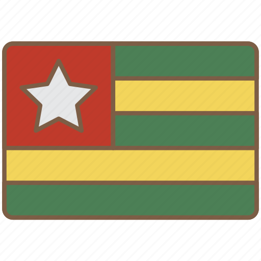 Country, flag, international, togo icon - Download on Iconfinder