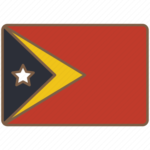 Country, flag, international, timor icon - Download on Iconfinder