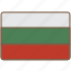 bulgaria, country, flag, international 