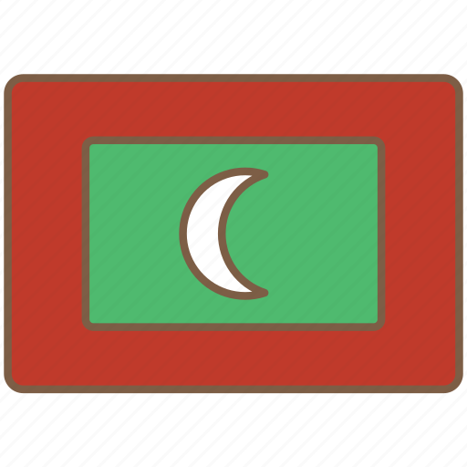 Country, flag, international, maldives icon - Download on Iconfinder