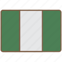 country, flag, international, nigeria