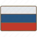 country, flag, international, russia