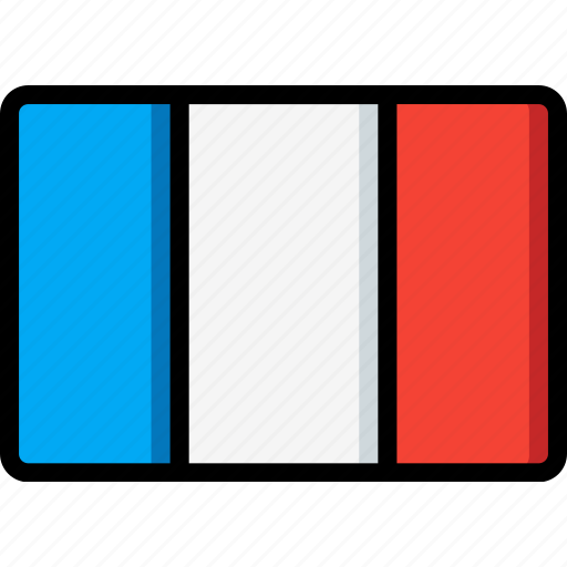 Country, flag, france, international icon - Download on Iconfinder