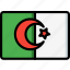algeria, country, flag, international 