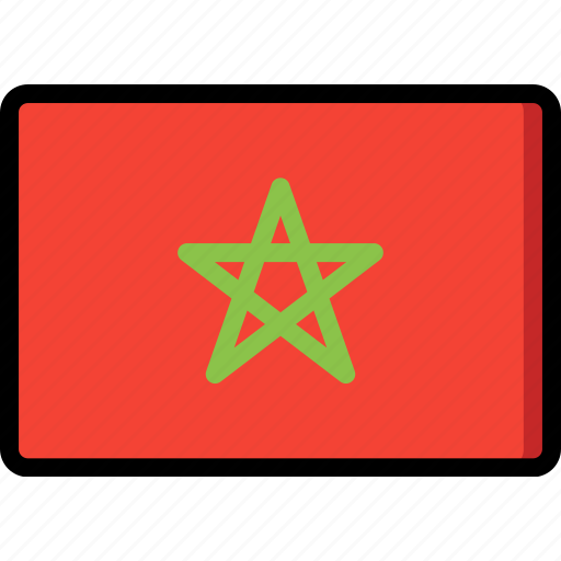 Country, flag, international, morocco icon - Download on Iconfinder