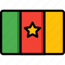 cameroon, country, flag, international