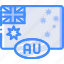 australia, country, flag, international 