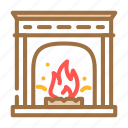 fireplace, flame, hot, fire, burn, bonfire