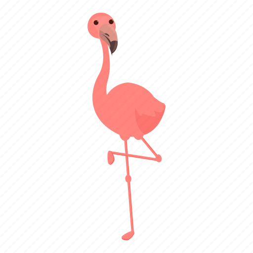 Flamingo, pink, bird, tropical icon - Download on Iconfinder