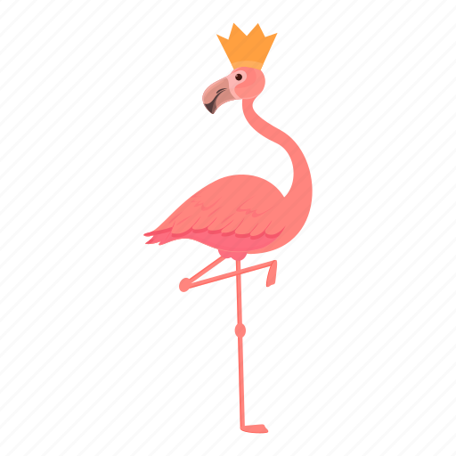 Queen, flamingo, pink, bird icon - Download on Iconfinder