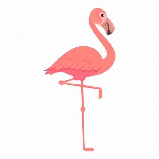 Flamingo, bird, pink, tropical icon - Download on Iconfinder