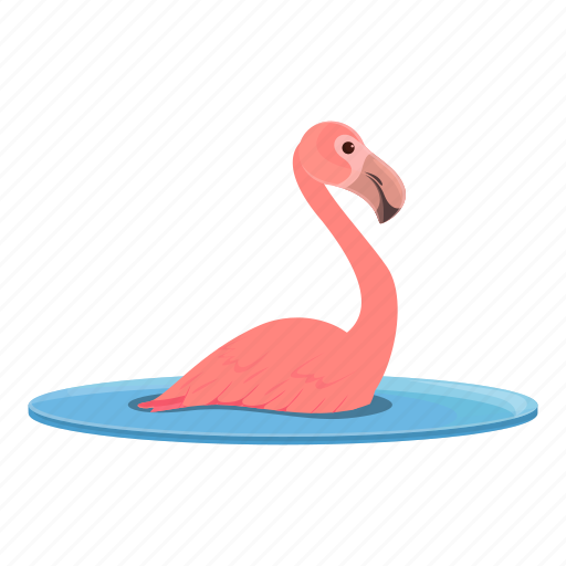 Flamingo, lake, pink, bird icon - Download on Iconfinder