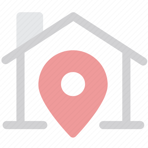 House, location, pin, property icon - Download on Iconfinder