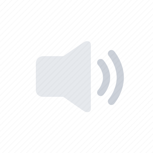 Audio, on, sound, speaker, volume icon - Download on Iconfinder
