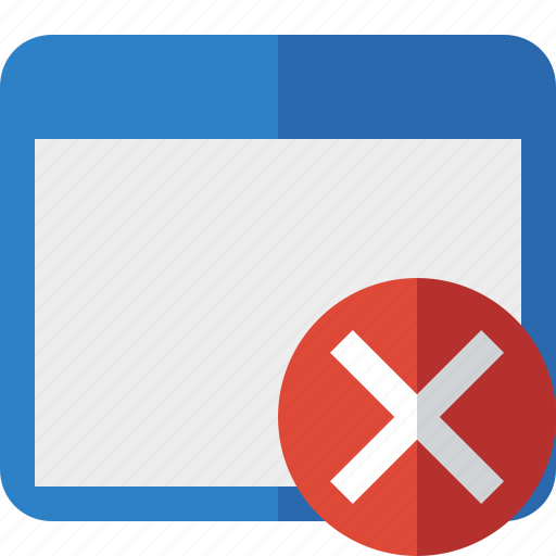 Application, cancel, window icon - Download on Iconfinder