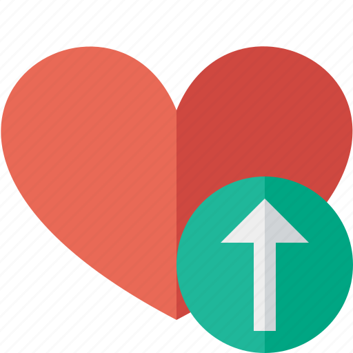 Favorites, heart, love, upload icon - Download on Iconfinder