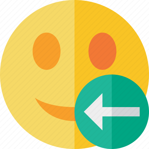 Emoticon, emotion, face, previous, smile icon - Download on Iconfinder