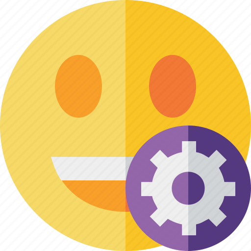 Emoticon, emotion, face, laugh, settings, smile icon - Download on Iconfinder