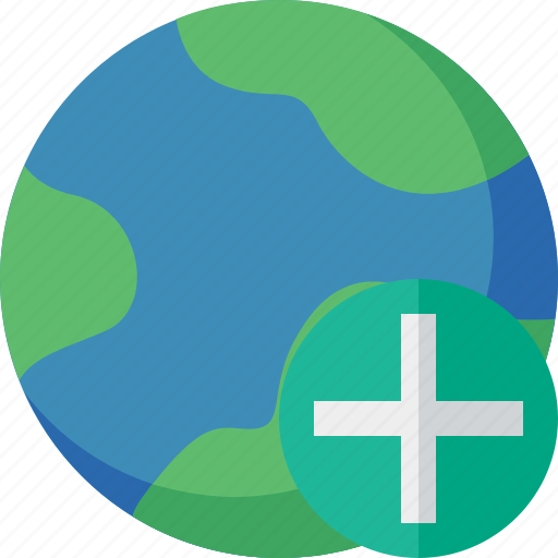 Add, earth, internet, planet, web, world icon - Download on Iconfinder