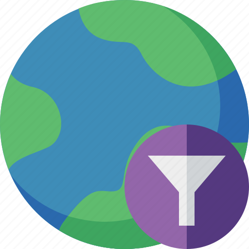 Earth, filter, internet, planet, web, world icon - Download on Iconfinder
