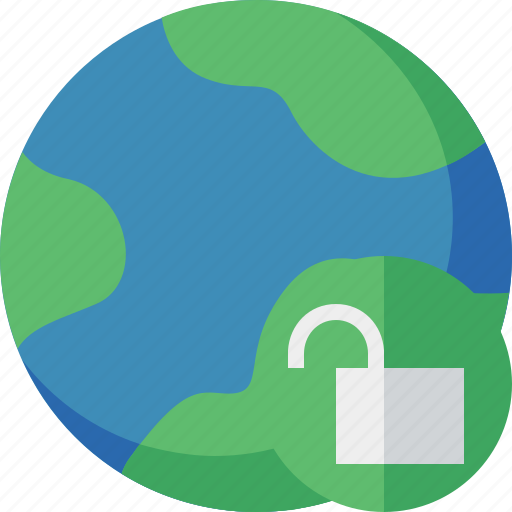 Earth, internet, planet, unlock, web, world icon - Download on Iconfinder