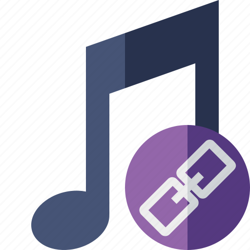 Audio, link, multimedia, music, note, sound icon - Download on Iconfinder