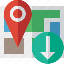 download, gps, location, map, marker, navigation, pin