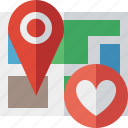 favorites, gps, location, map, marker, navigation, pin