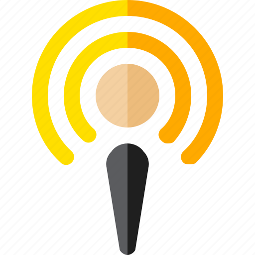 Podcast, radio, signal icon - Download on Iconfinder