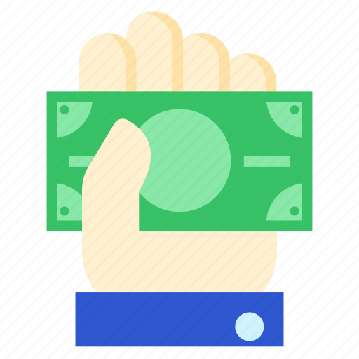 Bank, donation, give money, hand, payment icon - Download on Iconfinder