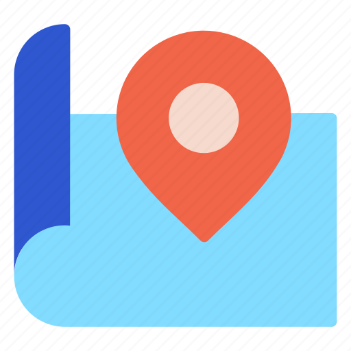 Gps, map, map location, pin, street map icon - Download on Iconfinder