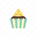birthday, cake, celebration, cup cake, food, muffin, party