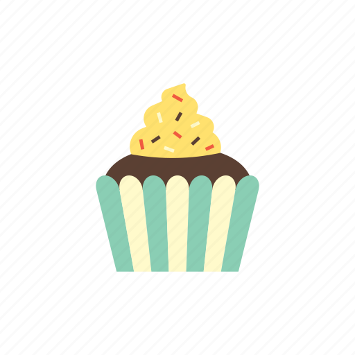 Birthday, cake, celebration, cup cake, food, muffin, party icon - Download on Iconfinder