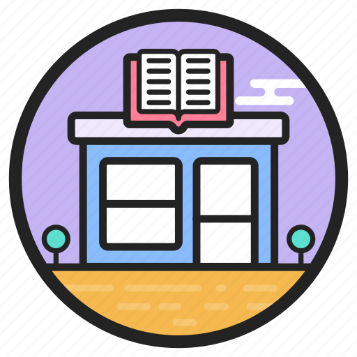 Book market, bookhouse, bookstore, library, shop icon - Download on Iconfinder